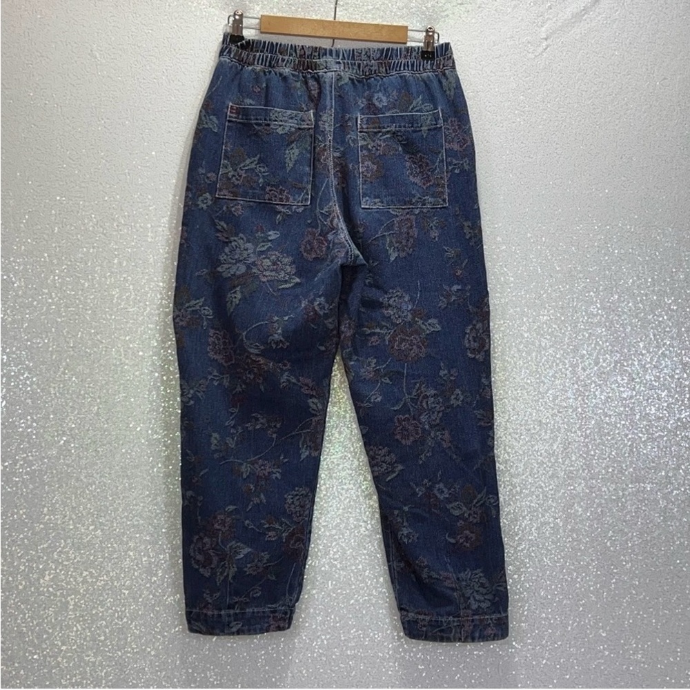 BDG SANDY HIGH WAISTED JOGGER JEAN FLORAL PAISLEY. Size M - Picture 5 of 9
